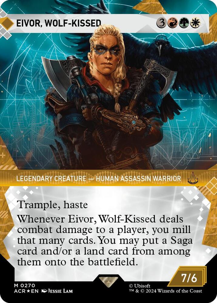 Eivor, Wolf-Kissed (Showcase) (Textured Foil)