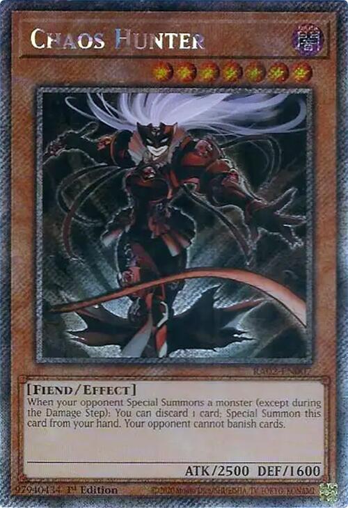 Chaos Hunter (Platinum Secret Rare)