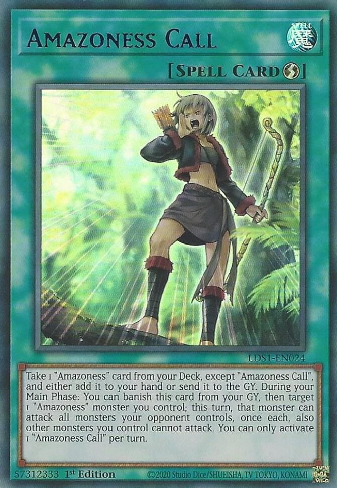 Amazoness Call (Blue)