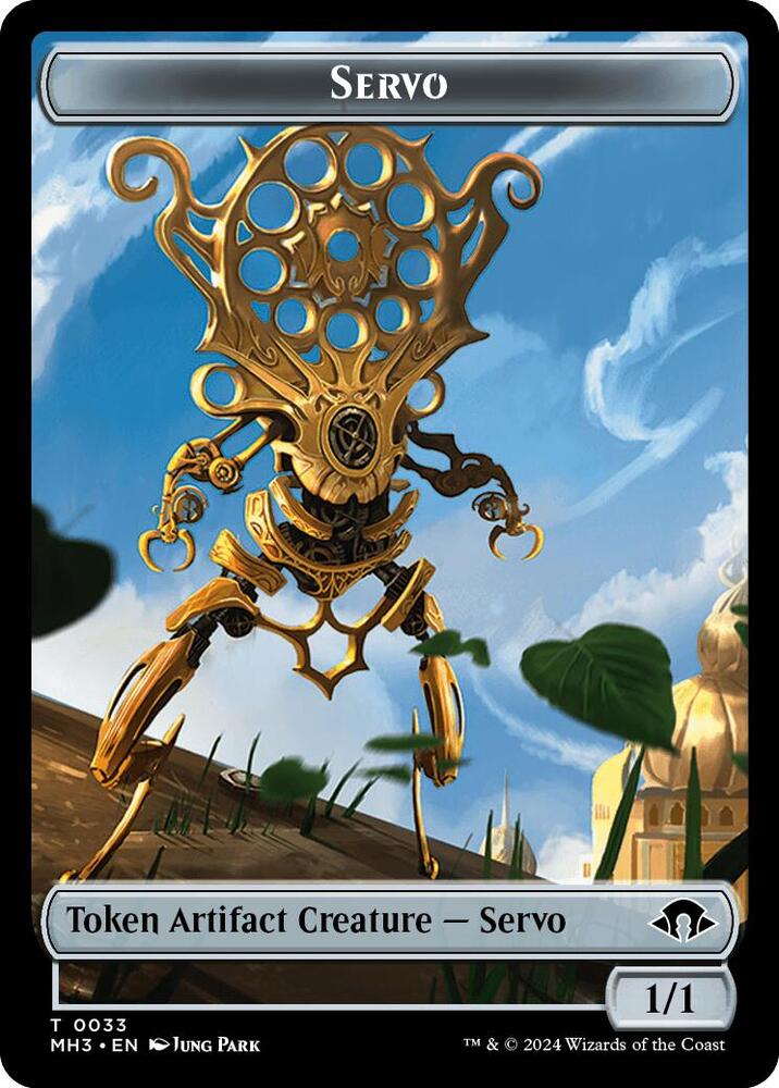 Servo // Zombie Double-Sided Token