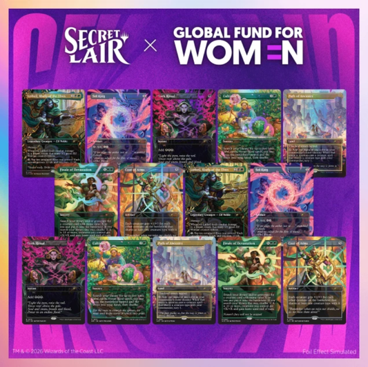 Magic: The Gathering Secret Lair x Global Fund for Women - Their Magic Is Limitless