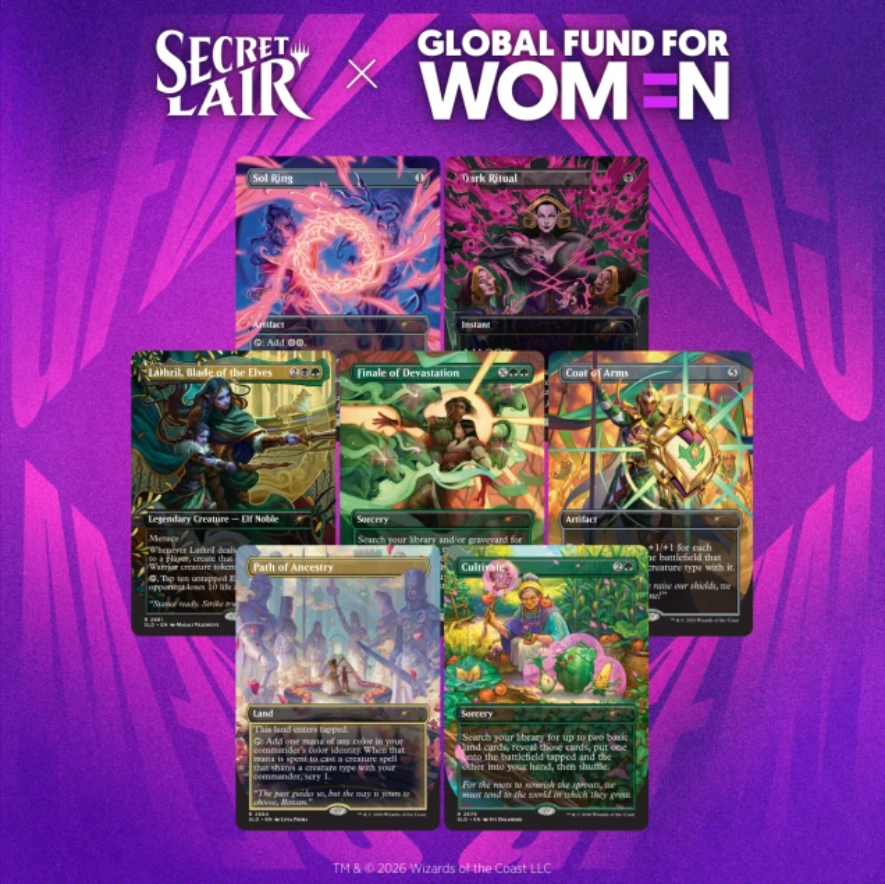 Magic: The Gathering Secret Lair x Global Fund for Women - Their Magic Is Limitless