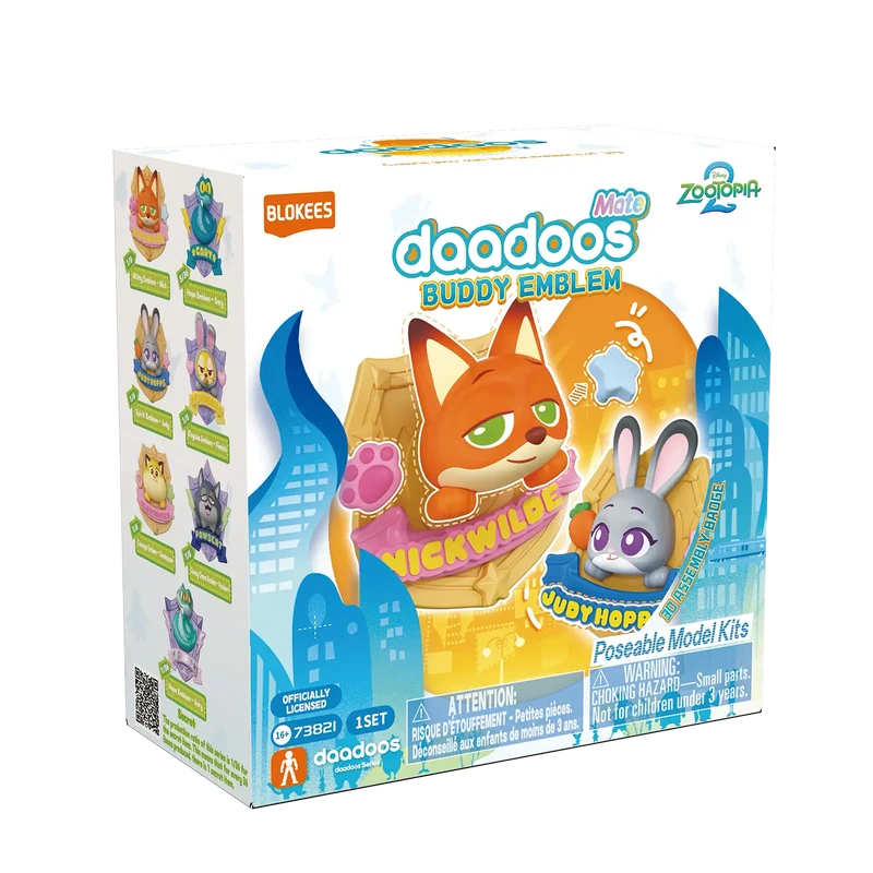 Zootopia - Daadoos Mate Series Buddy Emblem Blind Box