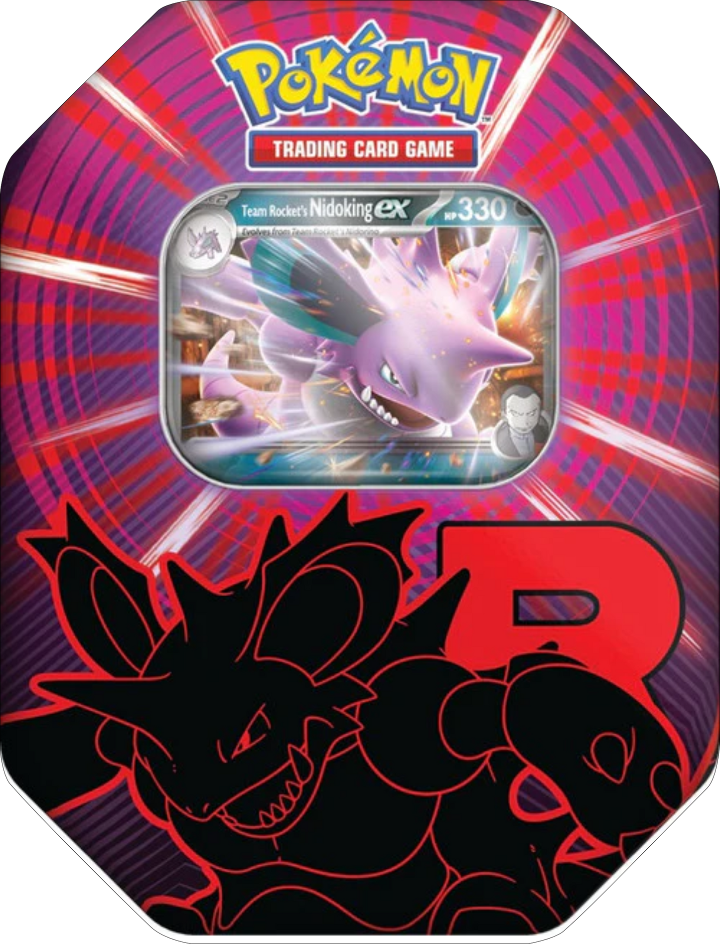 Pokémon TCG - Team Rocket ex Tin