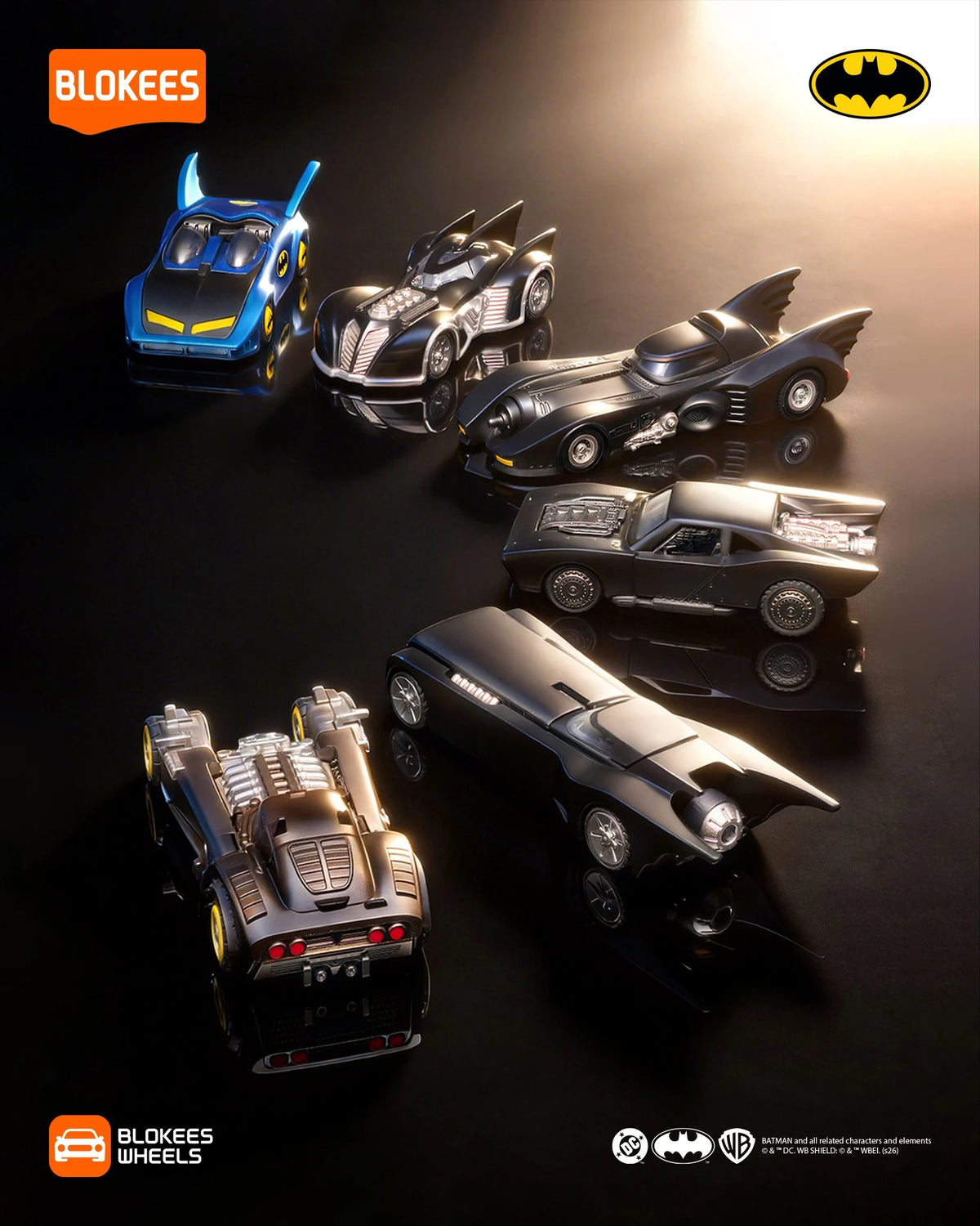 DC Comics - Blokees Wheels E01 Gotham Velocity Blind Box