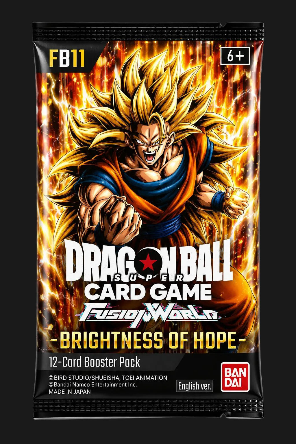 Dragon Ball Super Card Game: Fusion World - Brightness of Hope FB11 Booster Pack